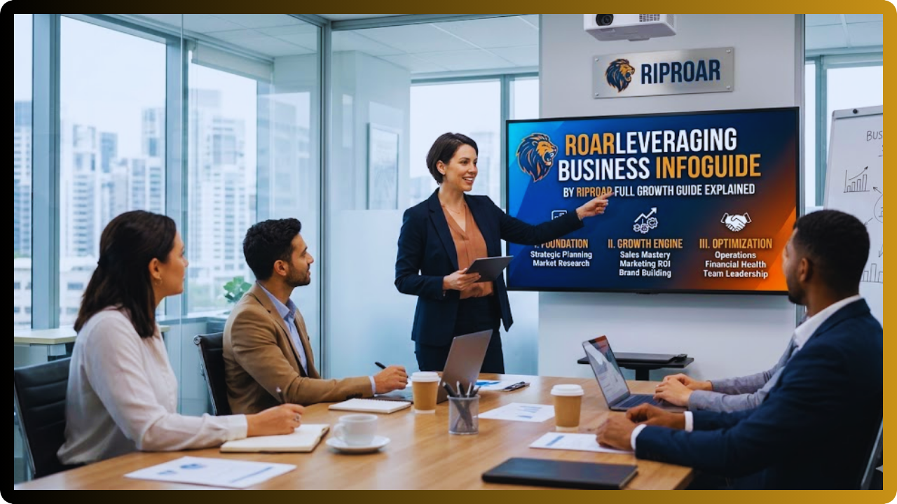 roarleveraging business infoguide by riproar