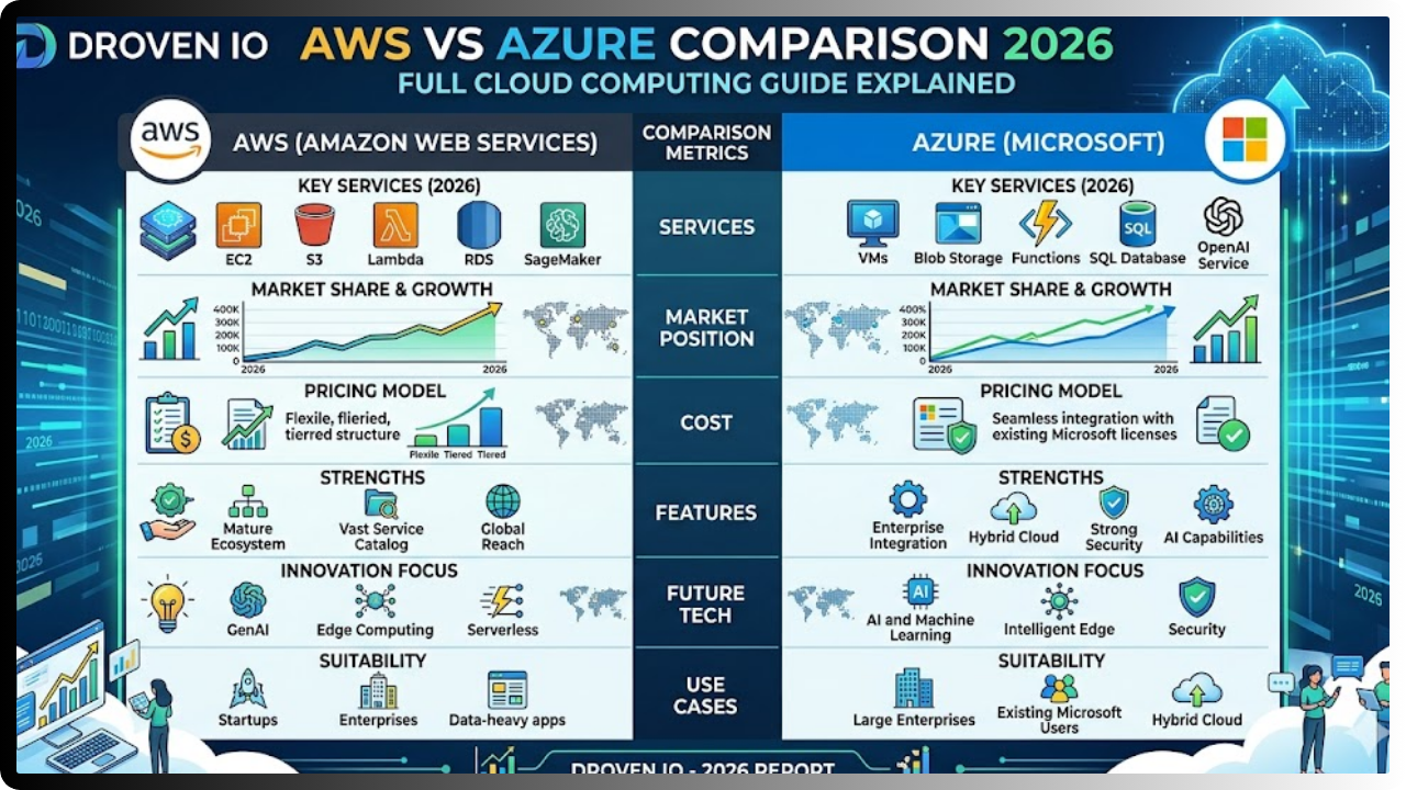droven io aws vs azure comparison